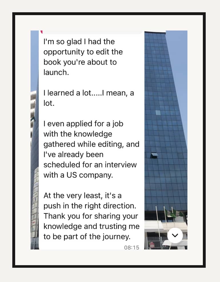 Reader message: scheduled for an interview with a US company